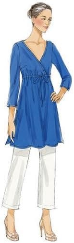 VOGUE PATTERNS V8822 Misses Tunic, Shorts and Pants, Size E5 (14-16-18-20-22) - Image 3
