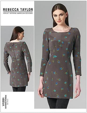 Vogue Patterns V1251 Misses' Dress, Size EE (14-16-18-20)