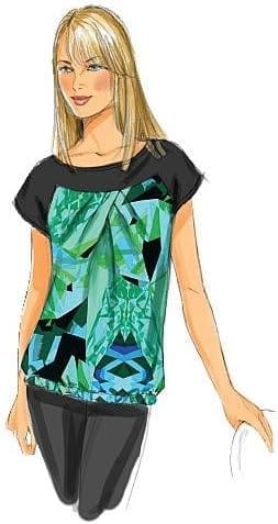 BUTTERICK PATTERNS B5610 Misses' Top, Size C5 (10-12-14-16-18) - Image 4