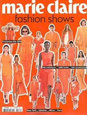 Marie Claire Fashion Shows Magazine (Spring-Summer, 2019) New York, London, Milan, Paris