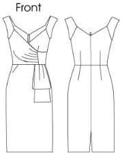 Butterick Patterns B5814 Misses' Dress, Size A5 (6-8-10-12-14) - Image 4