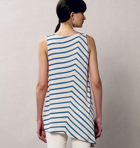 VOGUE PATTERNS V8881 Misses' Top Sewing Template, Size ZZ (LRG-XLG-XXL) - Image 4