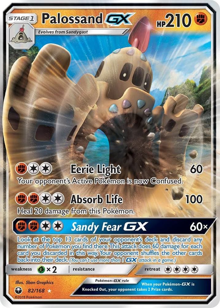 Palossand GX - SM - Celestial Storm (CES)