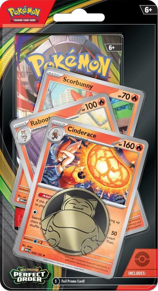 Perfect Order Premium Checklane Blister [Cinderace Line] - ME03: Perfect Order (POR)