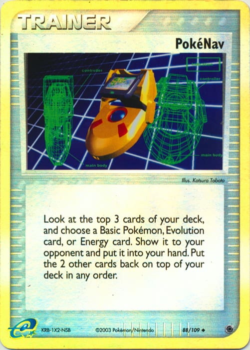 Pokenav - Ruby and Sapphire (RS) (Reverse Holo)
