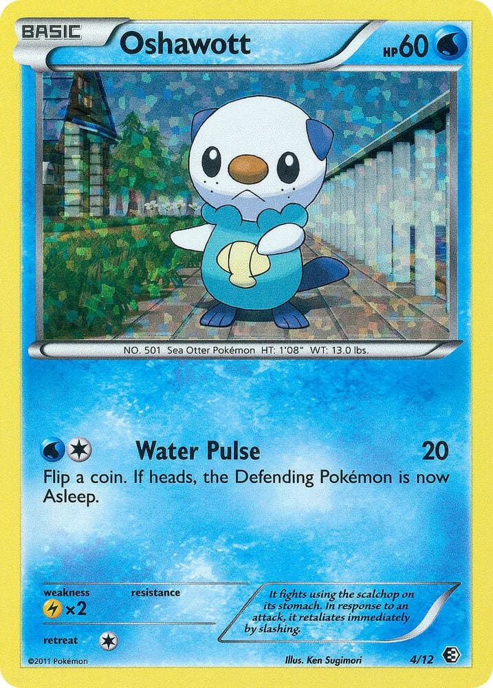 Oshawott - 4/12 - McDonald's Promos 2011 (M11)