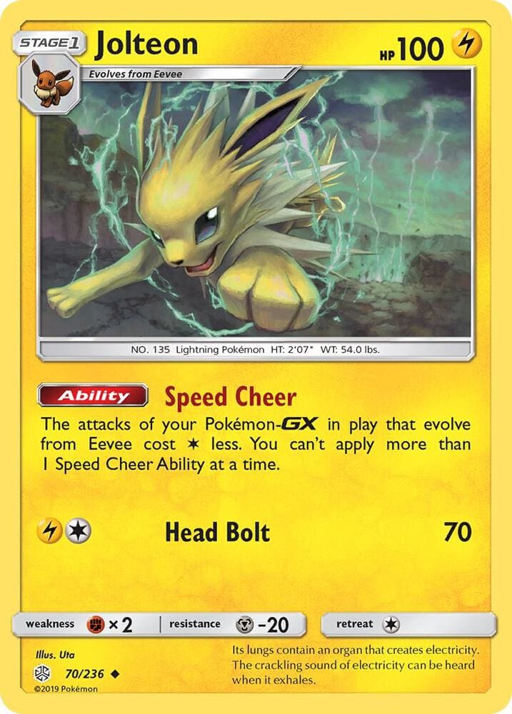 Jolteon - SM - Cosmic Eclipse (SM12)