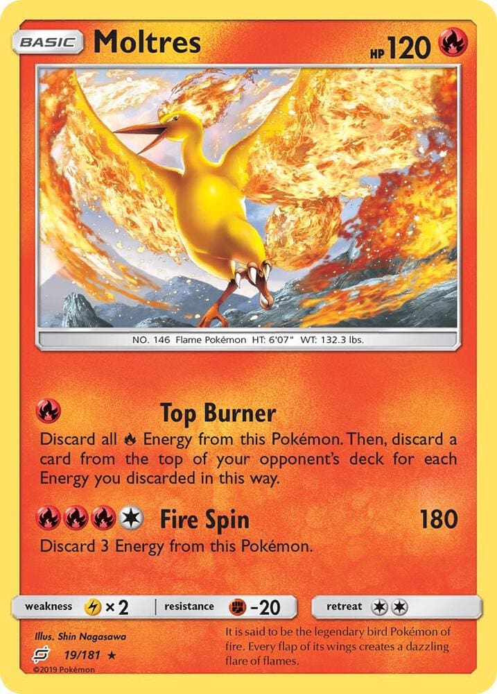 Moltres - SM - Team Up (SM9)