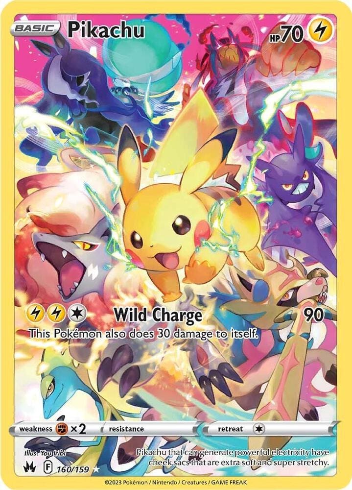 Pikachu (Secret) - SWSH: Crown Zenith (CRZ)