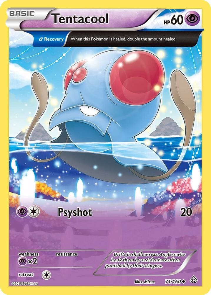 Tentacool (Alpha) - XY - Primal Clash (PRC)